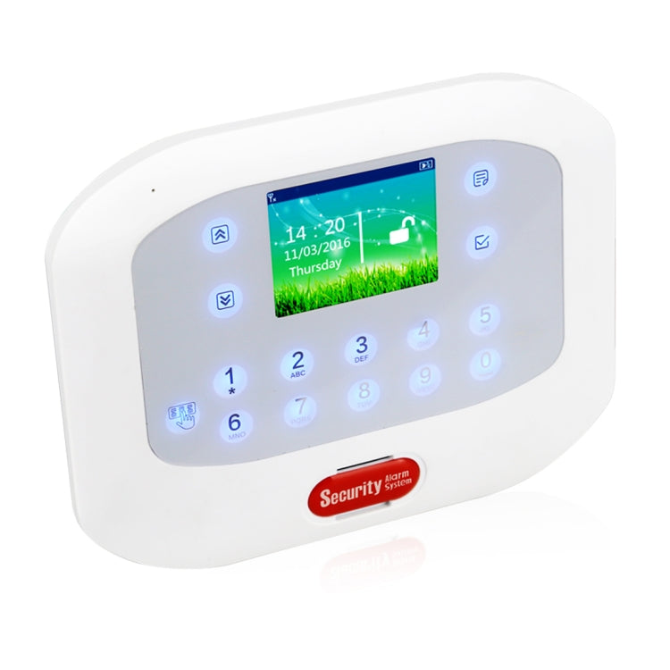 DY-GSM50A 8 in 1 Kit 315MHz / 433MHz Wireless GSM/PSTN Intelligent Anti-Burglar Alarm System, Touch Panel LCD Screen, DY-GSM50A DY-GSM50A 8 in 1 Kit 315MHz / 433MHz Wireless GSM/PSTN Intelligent Anti-Burglar Alarm System, Touch Panel LCD Screen, DY-GSM50A
